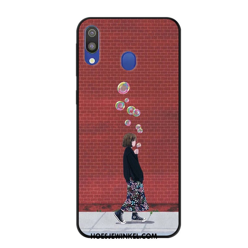 Samsung Galaxy M20 Hoesje Trend Hoes Anti-fall, Samsung Galaxy M20 Hoesje Schrobben Mooie