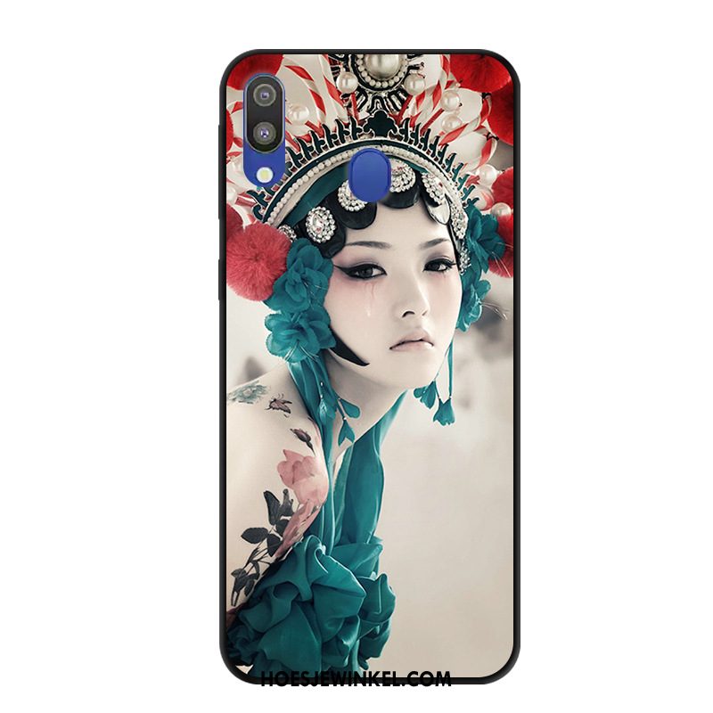 Samsung Galaxy M20 Hoesje Trend Hoes Anti-fall, Samsung Galaxy M20 Hoesje Schrobben Mooie