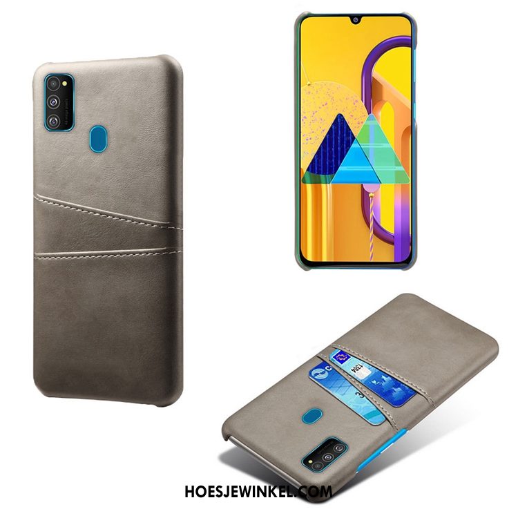 Samsung Galaxy M30s Hoesje Anti-fall Kaart Persoonlijk, Samsung Galaxy M30s Hoesje Patroon Mobiele Telefoon