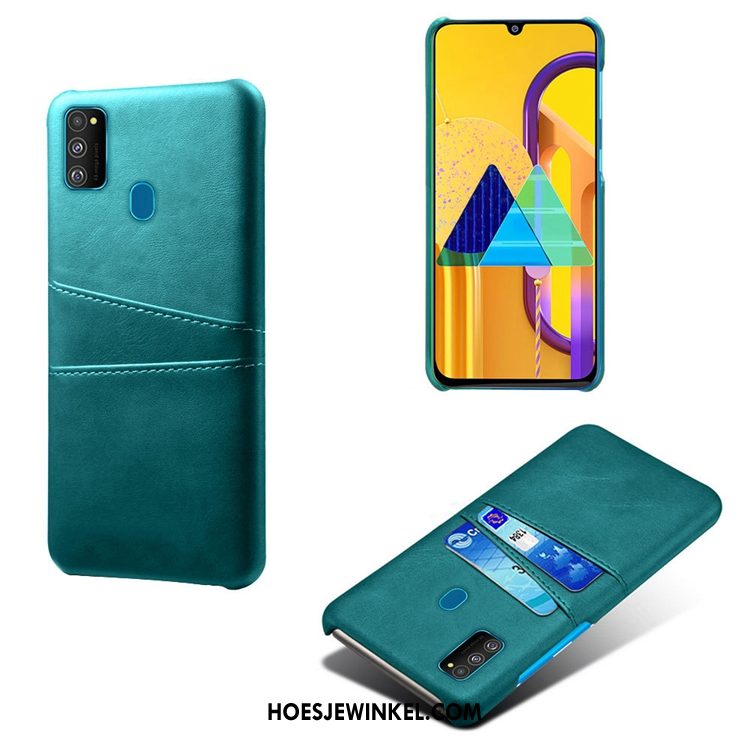 Samsung Galaxy M30s Hoesje Anti-fall Kaart Persoonlijk, Samsung Galaxy M30s Hoesje Patroon Mobiele Telefoon