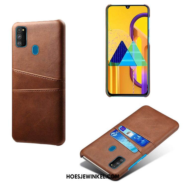 Samsung Galaxy M30s Hoesje Anti-fall Kaart Persoonlijk, Samsung Galaxy M30s Hoesje Patroon Mobiele Telefoon