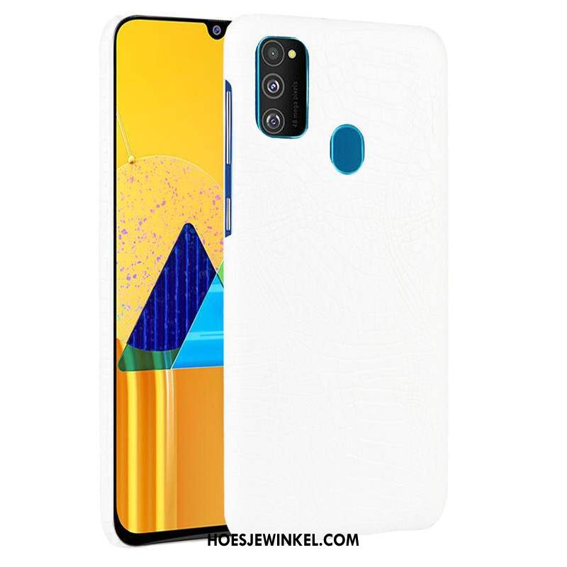 Samsung Galaxy M30s Hoesje Mobiele Telefoon Hoes Ster, Samsung Galaxy M30s Hoesje Patroon Achterklep Orange