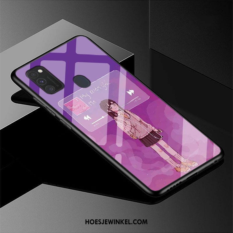 Samsung Galaxy M30s Hoesje Mooie Eenvoudige Ster, Samsung Galaxy M30s Hoesje Spotprent Nieuw