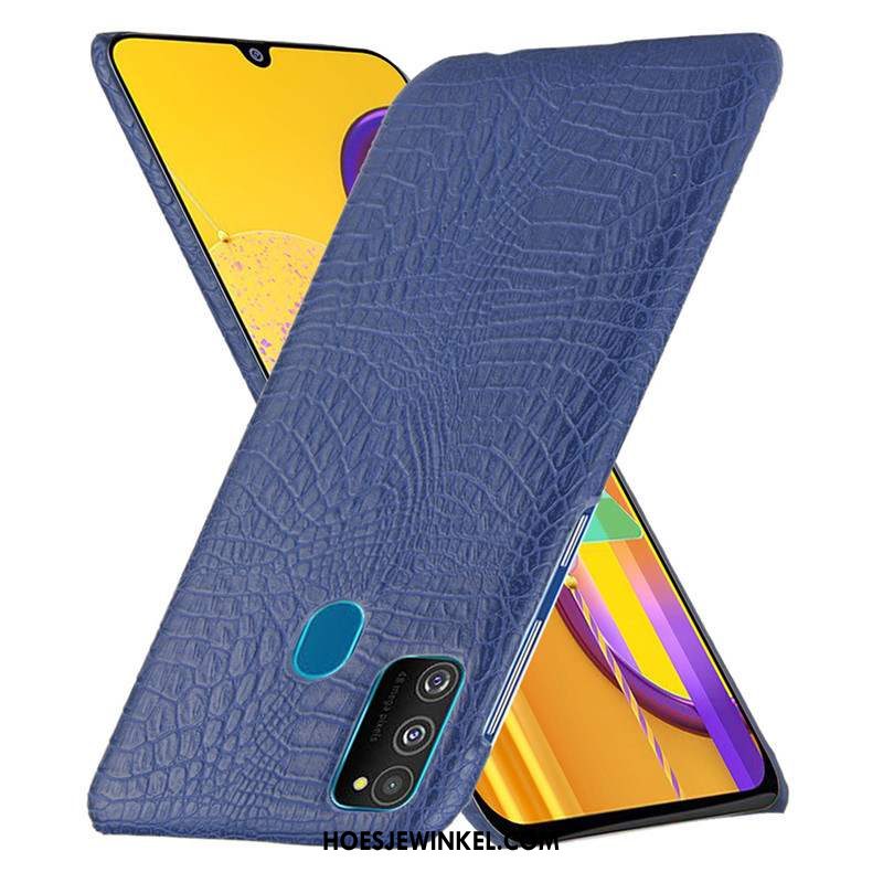 Samsung Galaxy M30s Hoesje Patroon Bescherming Schrobben, Samsung Galaxy M30s Hoesje Mobiele Telefoon Hoes