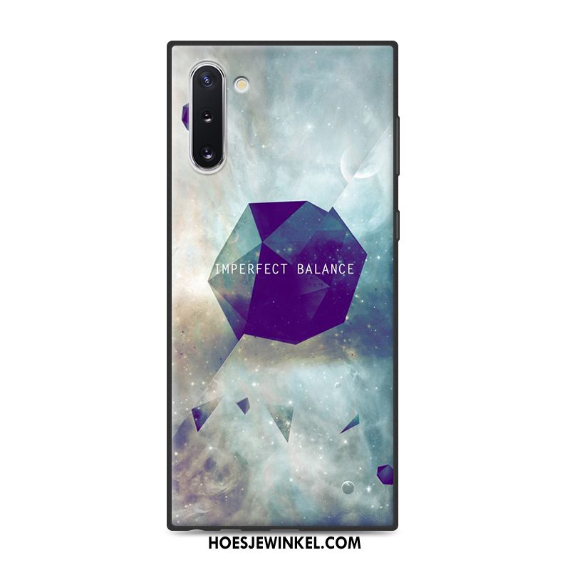 Samsung Galaxy Note 10 Hoesje Anti-fall Ster Siliconen, Samsung Galaxy Note 10 Hoesje Trend Spotprent