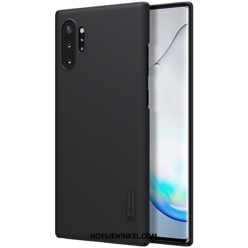 Samsung Galaxy Note 10+ Hoesje Antislip Hoes Wit, Samsung Galaxy Note 10+ Hoesje Hard Schrobben