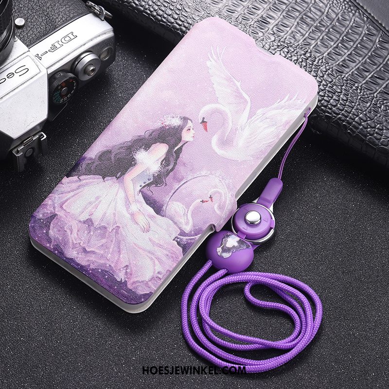 Samsung Galaxy Note 10 Hoesje Bescherming Folio Purper, Samsung Galaxy Note 10 Hoesje Mobiele Telefoon Hoes