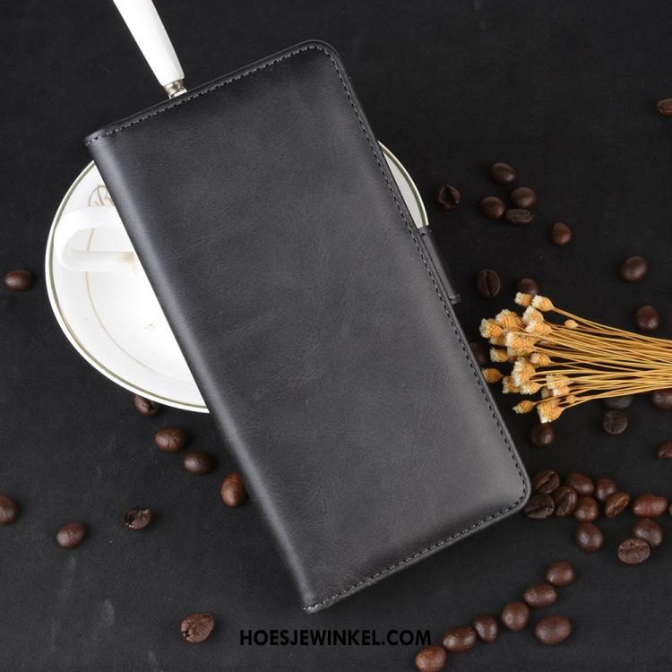 Samsung Galaxy Note 10+ Hoesje Koe Patroon Ster, Samsung Galaxy Note 10+ Hoesje Kaart All Inclusive Braun