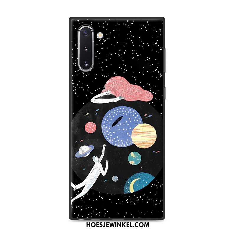 Samsung Galaxy Note 10 Hoesje Kunst Geel Eenvoudige, Samsung Galaxy Note 10 Hoesje Vers Wind