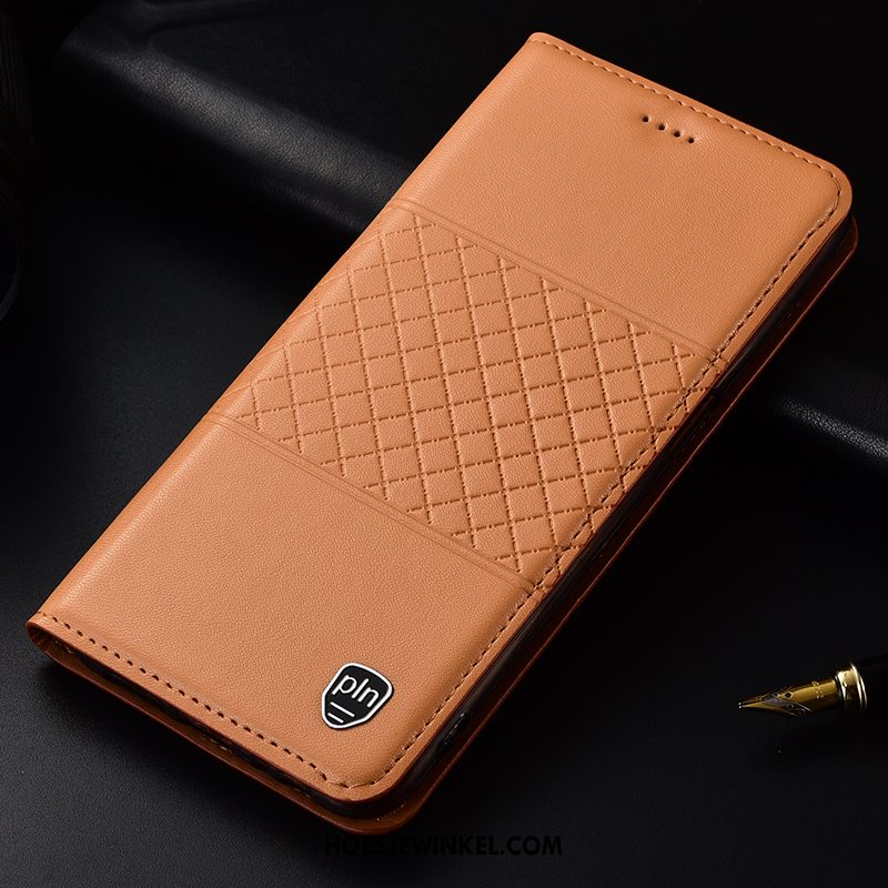 Samsung Galaxy Note 10+ Hoesje Mobiele Telefoon Leren Etui Anti-fall, Samsung Galaxy Note 10+ Hoesje All Inclusive Bescherming