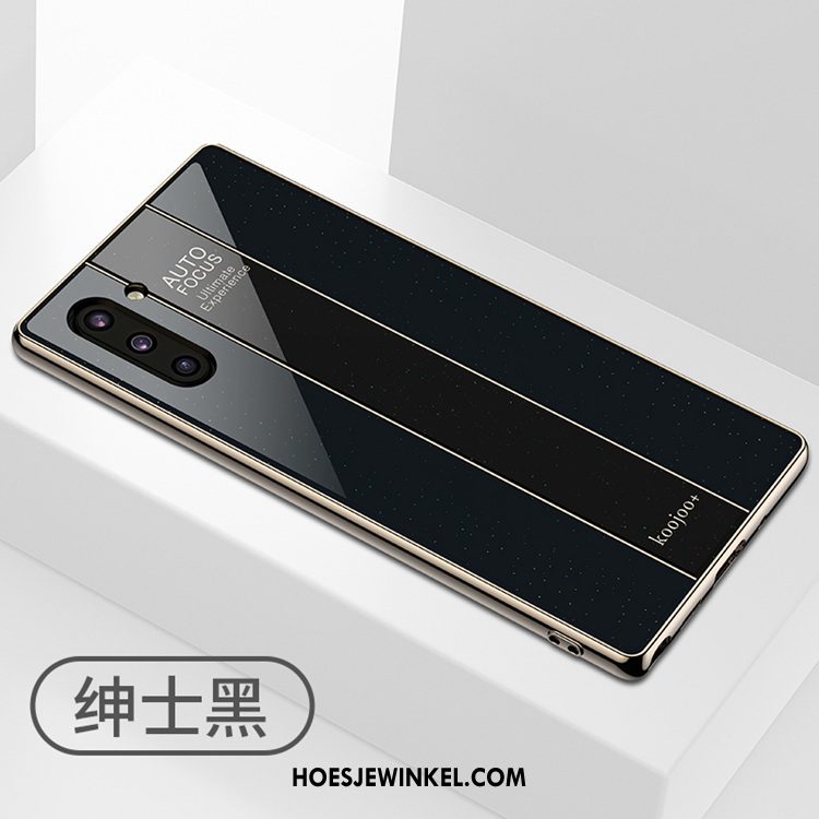 Samsung Galaxy Note 10 Hoesje Mode Hoes Wit, Samsung Galaxy Note 10 Hoesje Ster Plating