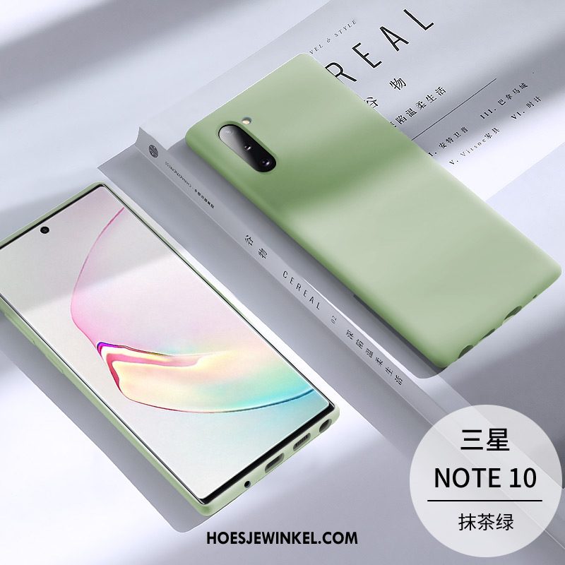 Samsung Galaxy Note 10 Hoesje Net Red Siliconen Anti-fall, Samsung Galaxy Note 10 Hoesje Bescherming Dun