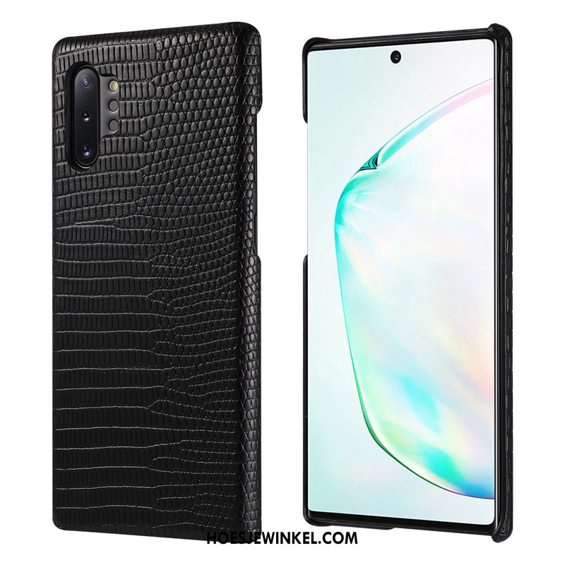 Samsung Galaxy Note 10+ Hoesje Ster Groen Mobiele Telefoon, Samsung Galaxy Note 10+ Hoesje