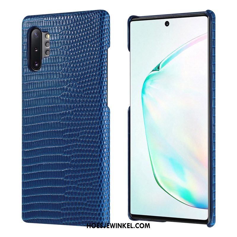 Samsung Galaxy Note 10+ Hoesje Ster Groen Mobiele Telefoon, Samsung Galaxy Note 10+ Hoesje