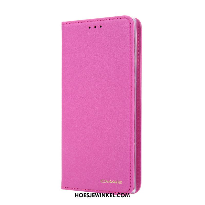 Samsung Galaxy Note 10+ Hoesje Ster Mobiele Telefoon Folio, Samsung Galaxy Note 10+ Hoesje Blauw Leren Etui