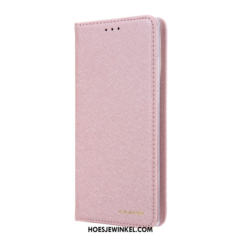 Samsung Galaxy Note 10+ Hoesje Ster Mobiele Telefoon Folio, Samsung Galaxy Note 10+ Hoesje Blauw Leren Etui