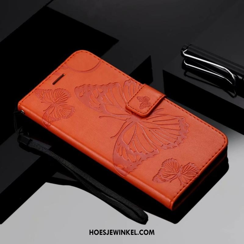 Samsung Galaxy Note 10 Hoesje Ster Oranje Zacht, Samsung Galaxy Note 10 Hoesje Bescherming Hoes