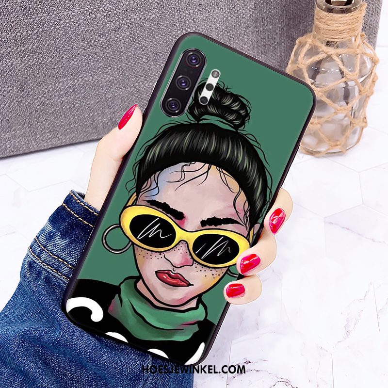 Samsung Galaxy Note 10+ Hoesje Ster Wind Hoes, Samsung Galaxy Note 10+ Hoesje Hip-hop Trendy Merk