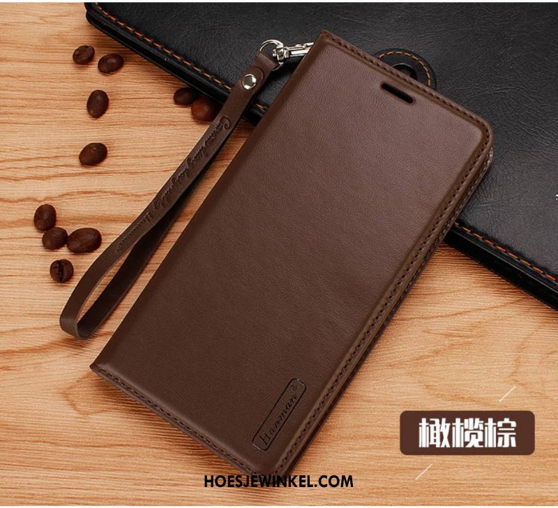 Samsung Galaxy Note 10 Lite Hoesje All Inclusive Leren Etui Ster, Samsung Galaxy Note 10 Lite Hoesje Hoes Nieuw