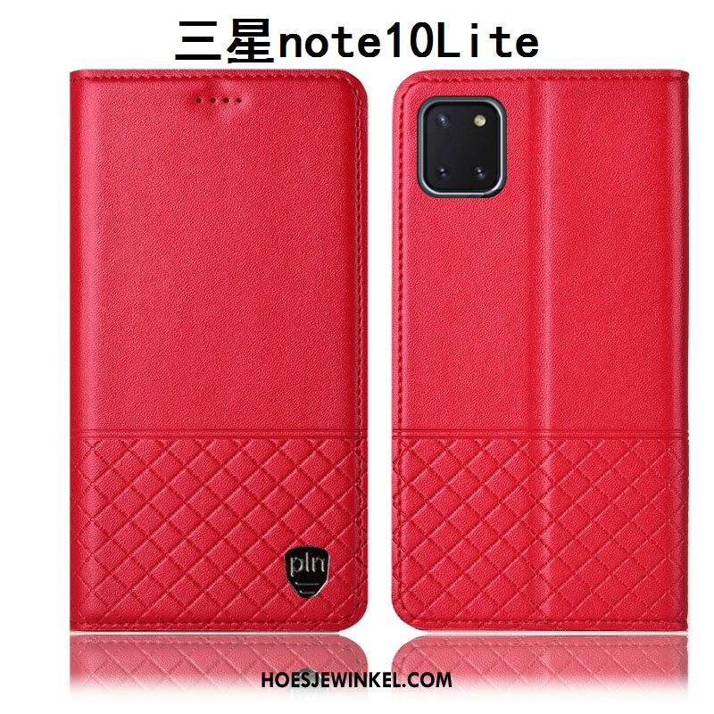 Samsung Galaxy Note 10 Lite Hoesje Anti-fall Hoes Mobiele Telefoon, Samsung Galaxy Note 10 Lite Hoesje Ster Zwart