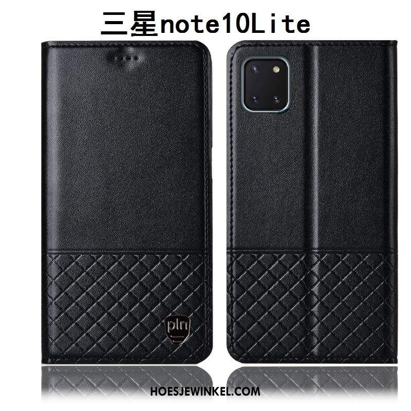 Samsung Galaxy Note 10 Lite Hoesje Anti-fall Hoes Mobiele Telefoon, Samsung Galaxy Note 10 Lite Hoesje Ster Zwart