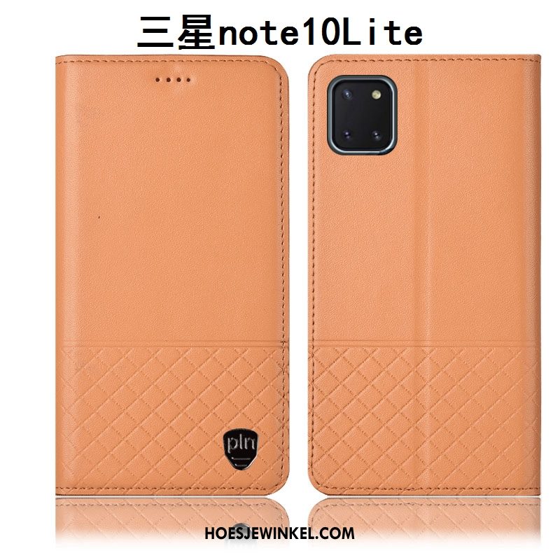 Samsung Galaxy Note 10 Lite Hoesje Anti-fall Hoes Mobiele Telefoon, Samsung Galaxy Note 10 Lite Hoesje Ster Zwart