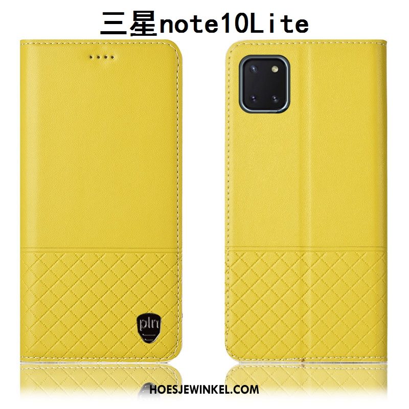 Samsung Galaxy Note 10 Lite Hoesje Anti-fall Hoes Mobiele Telefoon, Samsung Galaxy Note 10 Lite Hoesje Ster Zwart