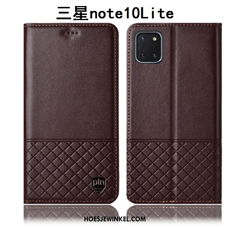 Samsung Galaxy Note 10 Lite Hoesje Anti-fall Hoes Mobiele Telefoon, Samsung Galaxy Note 10 Lite Hoesje Ster Zwart