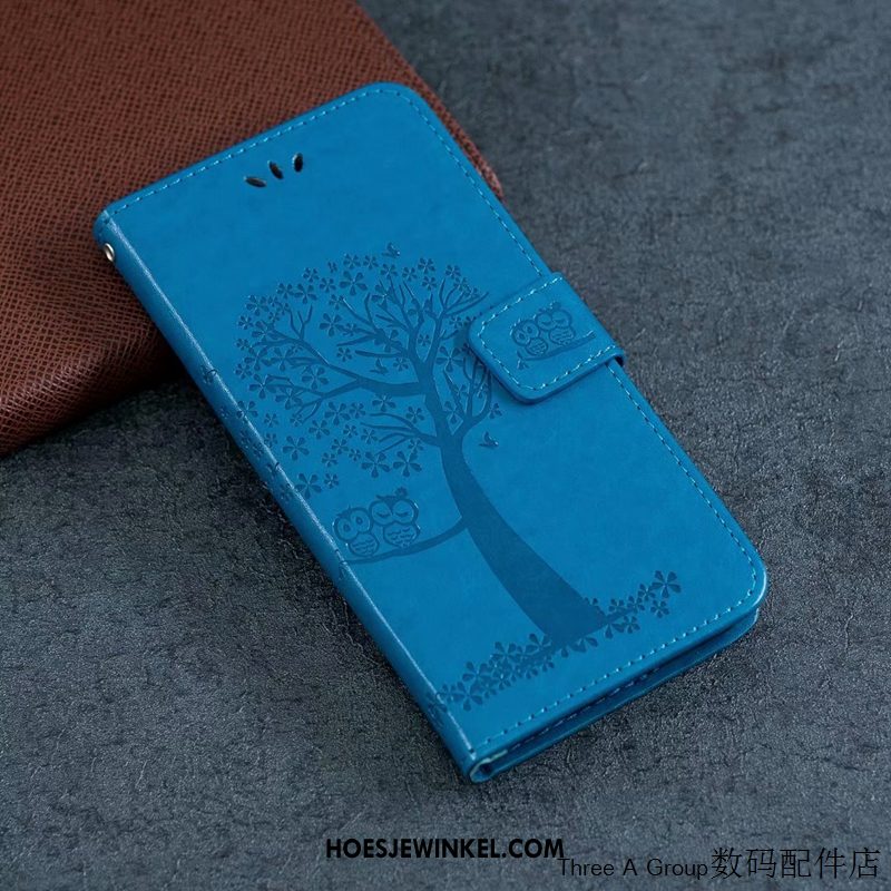 Samsung Galaxy Note 10 Lite Hoesje Groen Mobiele Telefoon Ster, Samsung Galaxy Note 10 Lite Hoesje Anti-fall Leren Etui