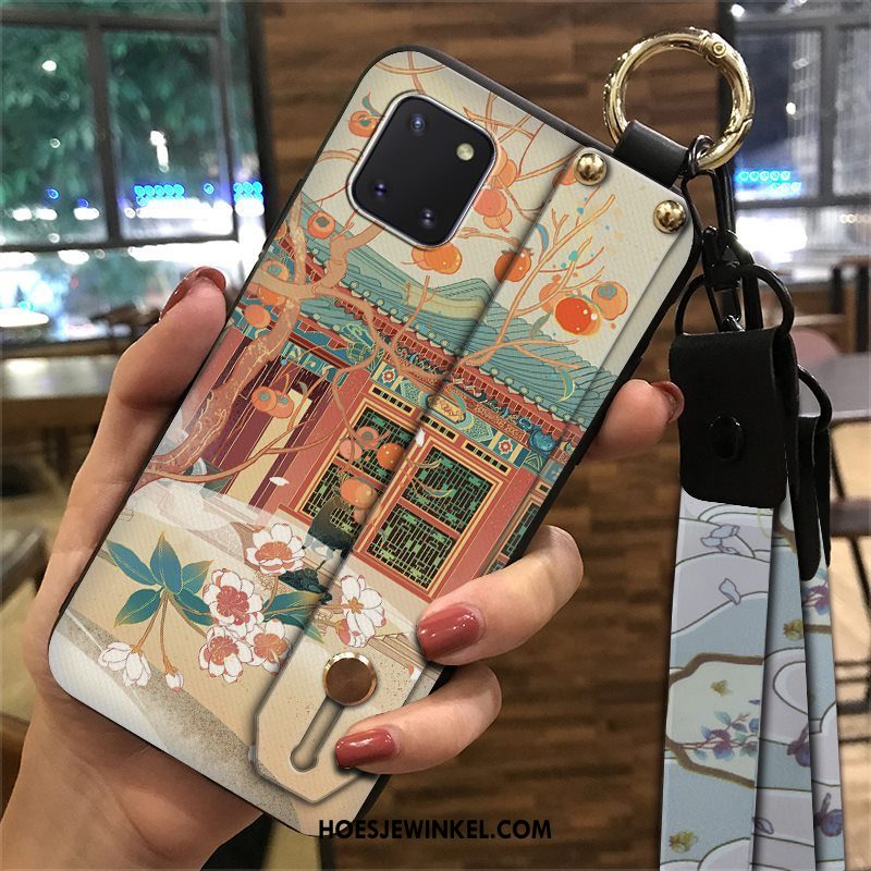 Samsung Galaxy Note 10 Lite Hoesje Hanger Mobiele Telefoon Wind, Samsung Galaxy Note 10 Lite Hoesje Bescherming Ondersteuning