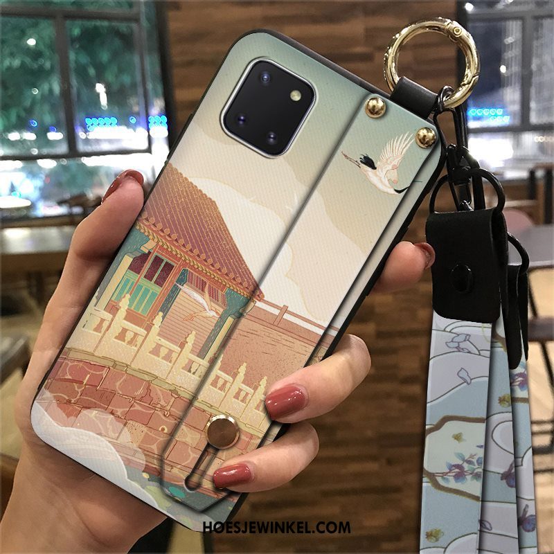 Samsung Galaxy Note 10 Lite Hoesje Hanger Mobiele Telefoon Wind, Samsung Galaxy Note 10 Lite Hoesje Bescherming Ondersteuning