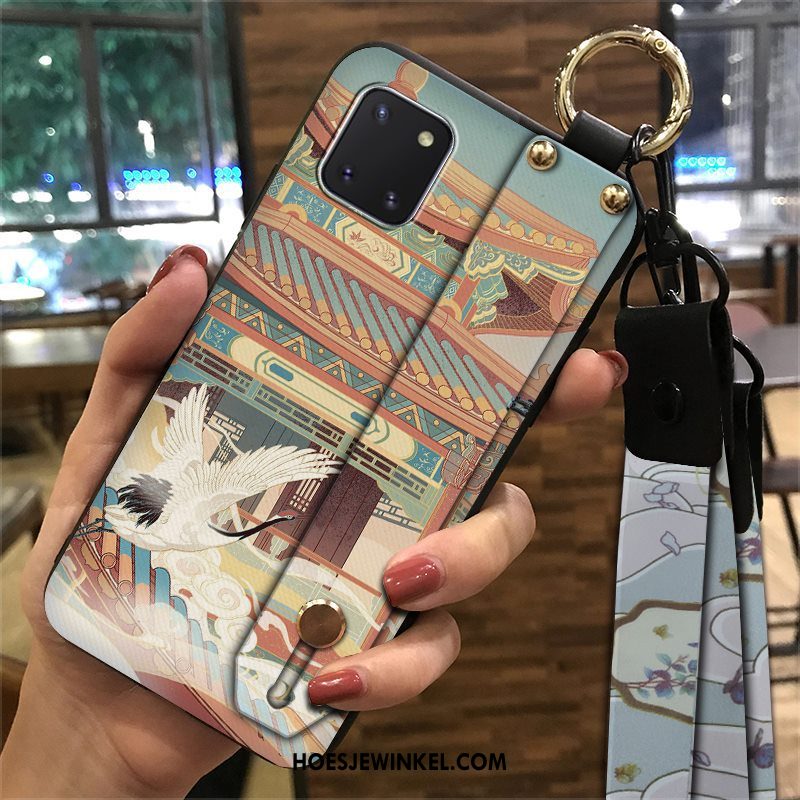 Samsung Galaxy Note 10 Lite Hoesje Hanger Mobiele Telefoon Wind, Samsung Galaxy Note 10 Lite Hoesje Bescherming Ondersteuning