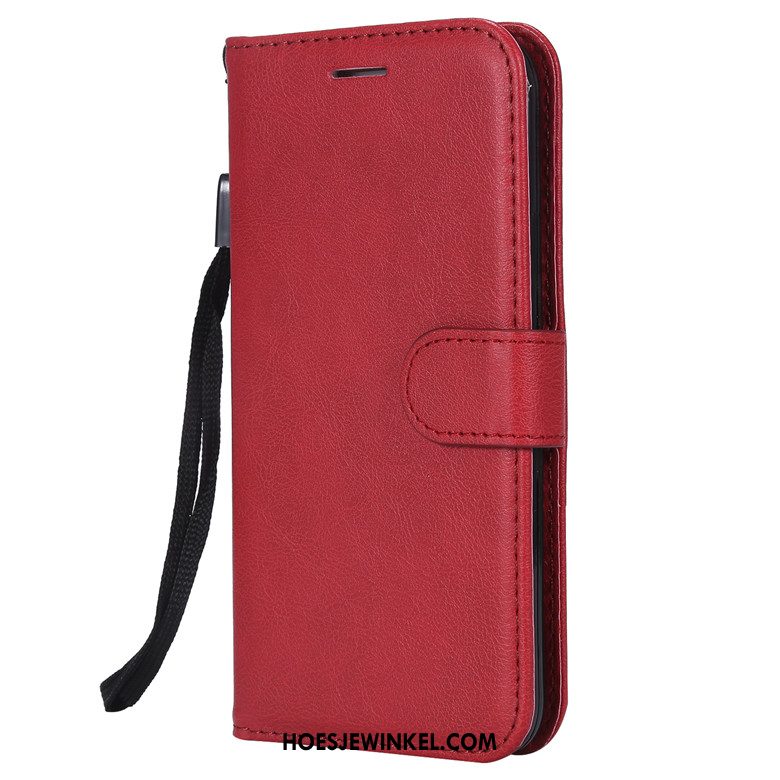 Samsung Galaxy Note 10 Lite Hoesje Leren Etui Blauw Bescherming, Samsung Galaxy Note 10 Lite Hoesje Ster Clamshell