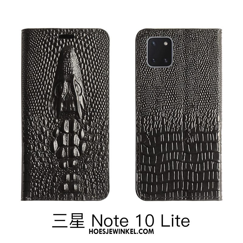 Samsung Galaxy Note 10 Lite Hoesje Mobiele Telefoon All Inclusive Geel, Samsung Galaxy Note 10 Lite Hoesje Koe High End