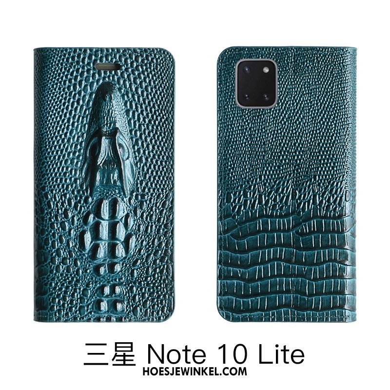 Samsung Galaxy Note 10 Lite Hoesje Mobiele Telefoon All Inclusive Geel, Samsung Galaxy Note 10 Lite Hoesje Koe High End