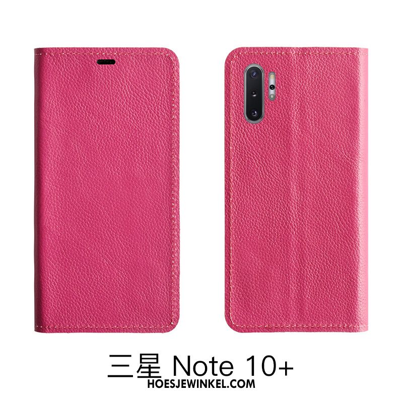 Samsung Galaxy Note 10 Lite Hoesje Ster Koe Bescherming, Samsung Galaxy Note 10 Lite Hoesje Leren Etui Soort Aziatische Vrucht