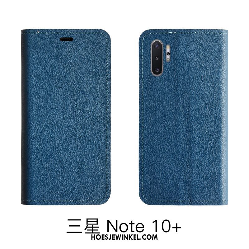 Samsung Galaxy Note 10 Lite Hoesje Ster Koe Bescherming, Samsung Galaxy Note 10 Lite Hoesje Leren Etui Soort Aziatische Vrucht
