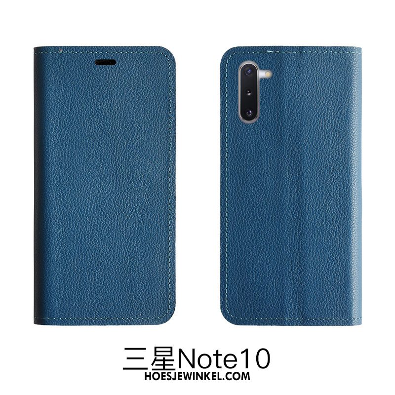 Samsung Galaxy Note 10 Lite Hoesje Ster Koe Bescherming, Samsung Galaxy Note 10 Lite Hoesje Leren Etui Soort Aziatische Vrucht