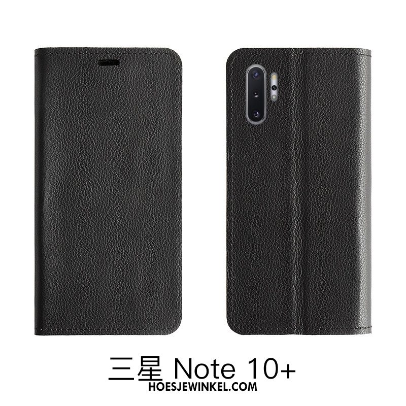 Samsung Galaxy Note 10 Lite Hoesje Ster Koe Bescherming, Samsung Galaxy Note 10 Lite Hoesje Leren Etui Soort Aziatische Vrucht