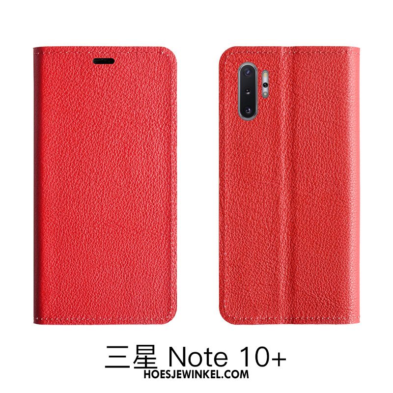 Samsung Galaxy Note 10 Lite Hoesje Ster Koe Bescherming, Samsung Galaxy Note 10 Lite Hoesje Leren Etui Soort Aziatische Vrucht