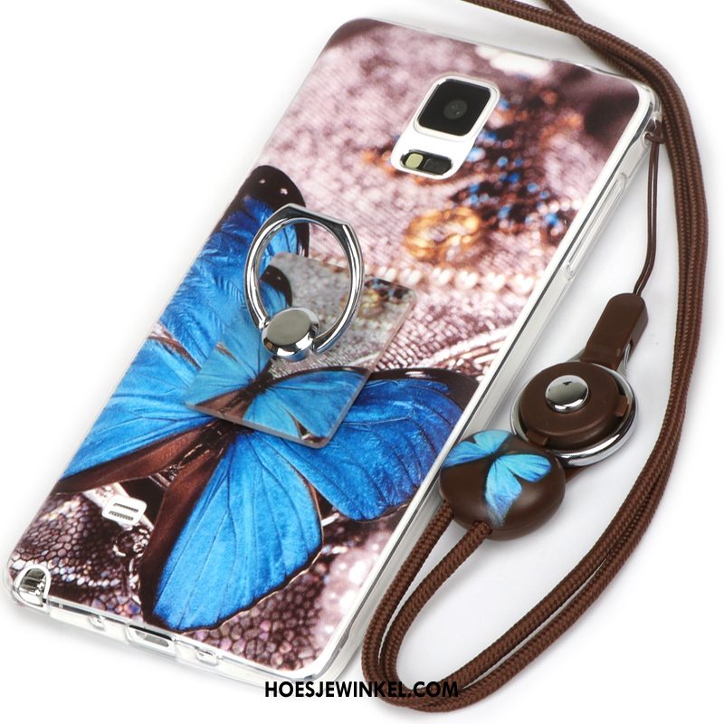 Samsung Galaxy Note 4 Hoesje Anti-fall Mobiele Telefoon Groen, Samsung Galaxy Note 4 Hoesje Ster Hoes