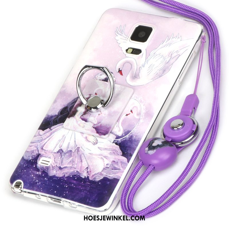 Samsung Galaxy Note 4 Hoesje Anti-fall Mobiele Telefoon Groen, Samsung Galaxy Note 4 Hoesje Ster Hoes