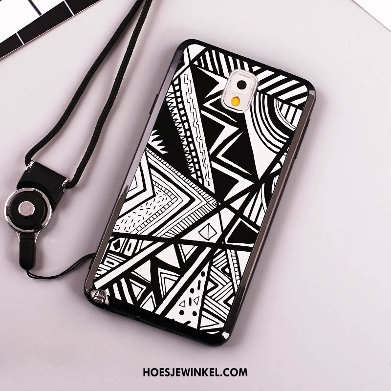 Samsung Galaxy Note 4 Hoesje Bescherming Hoes Mobiele Telefoon, Samsung Galaxy Note 4 Hoesje Roze Opknoping Nek