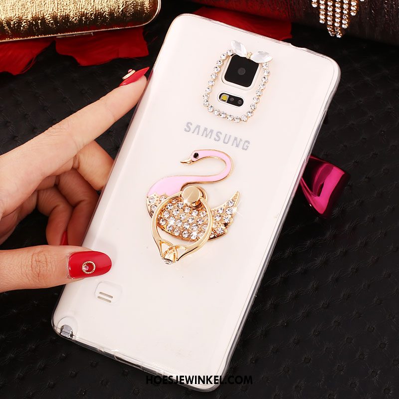 Samsung Galaxy Note 4 Hoesje Bescherming Zacht Luxe, Samsung Galaxy Note 4 Hoesje Hoes Rose Goud