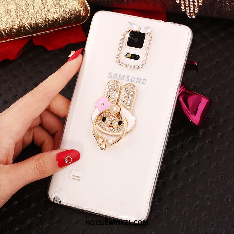 Samsung Galaxy Note 4 Hoesje Bescherming Zacht Luxe, Samsung Galaxy Note 4 Hoesje Hoes Rose Goud