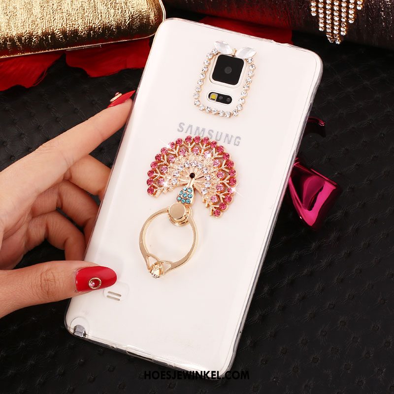 Samsung Galaxy Note 4 Hoesje Bescherming Zacht Luxe, Samsung Galaxy Note 4 Hoesje Hoes Rose Goud