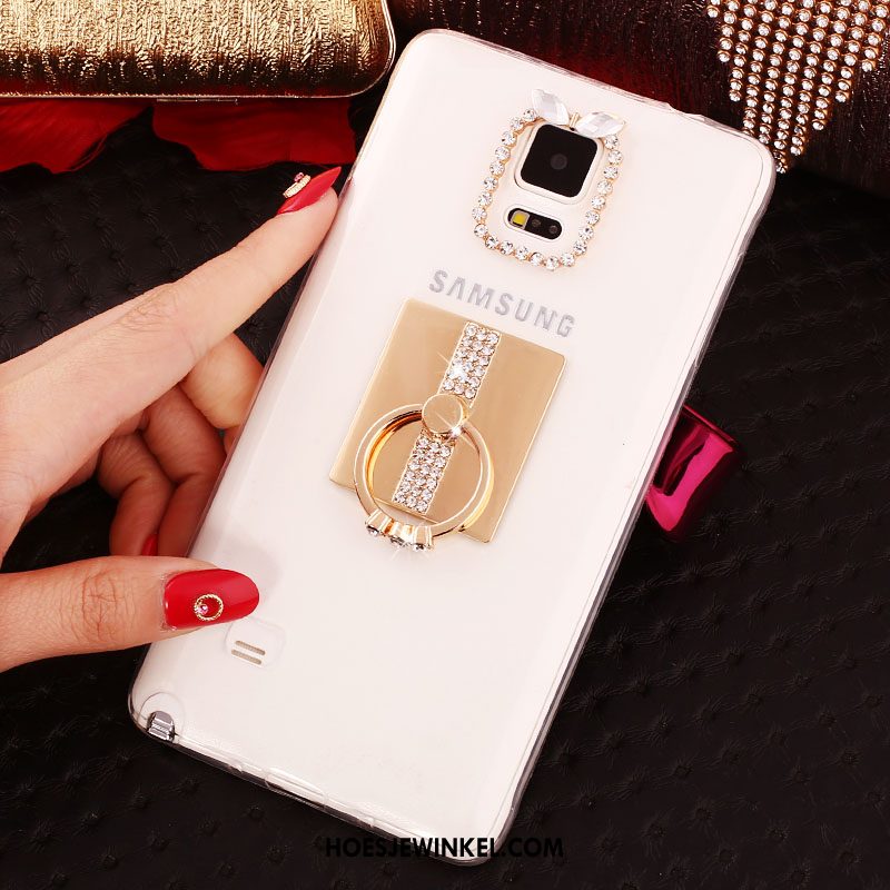 Samsung Galaxy Note 4 Hoesje Bescherming Zacht Luxe, Samsung Galaxy Note 4 Hoesje Hoes Rose Goud