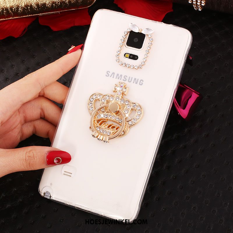 Samsung Galaxy Note 4 Hoesje Bescherming Zacht Luxe, Samsung Galaxy Note 4 Hoesje Hoes Rose Goud