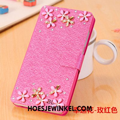 Samsung Galaxy Note 4 Hoesje Blauw Mobiele Telefoon Bescherming, Samsung Galaxy Note 4 Hoesje Clamshell Leren Etui