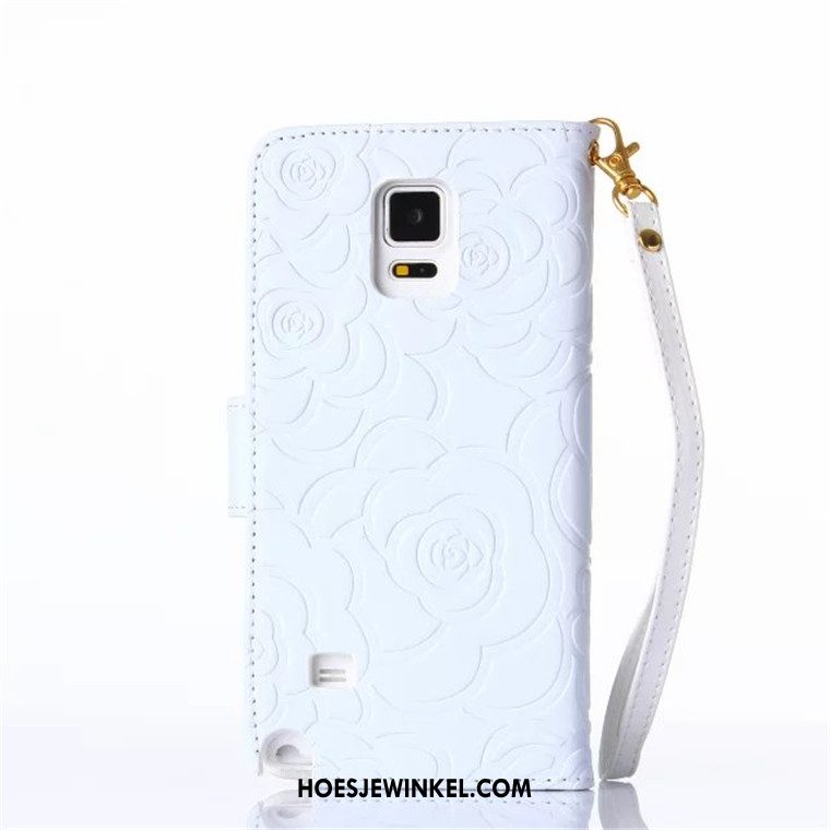 Samsung Galaxy Note 4 Hoesje Clamshell Anti-fall Bescherming, Samsung Galaxy Note 4 Hoesje Hoes Goud